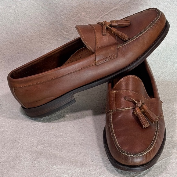Vintage G.H. Bass & Co. Tassel Weejuns Mens Size 10D - Picture 7 of 15